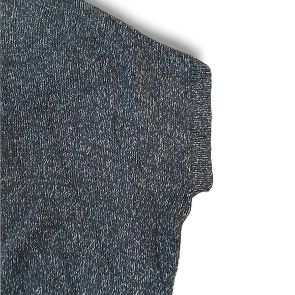 Harlow Plus Size Black Heather Open Front Knit Cardigan | Plus O/S - Picture 6 of 7